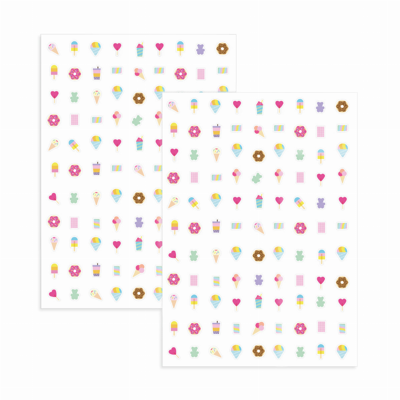 Lolly Nail Sticker - 2 sheets
