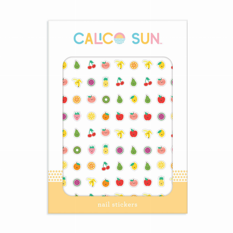 Clementine Nail Sticker - 2 sheets