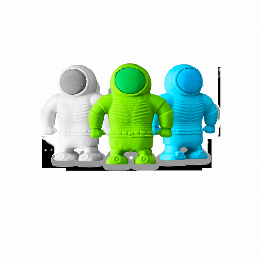 Astronaut Erasers - Set of 3