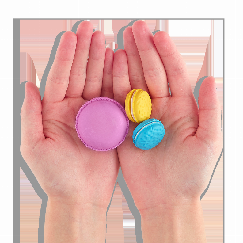 Le Macaron Patisserie Scented Eraser - Set of 5