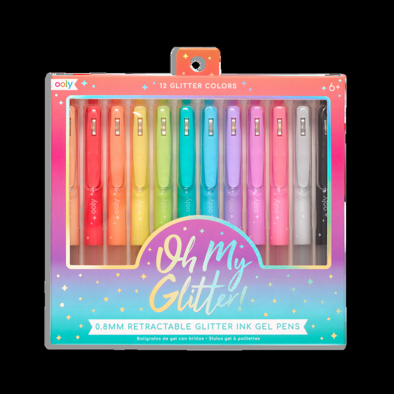Oh My Glitter! Gel Pens - Set of 12