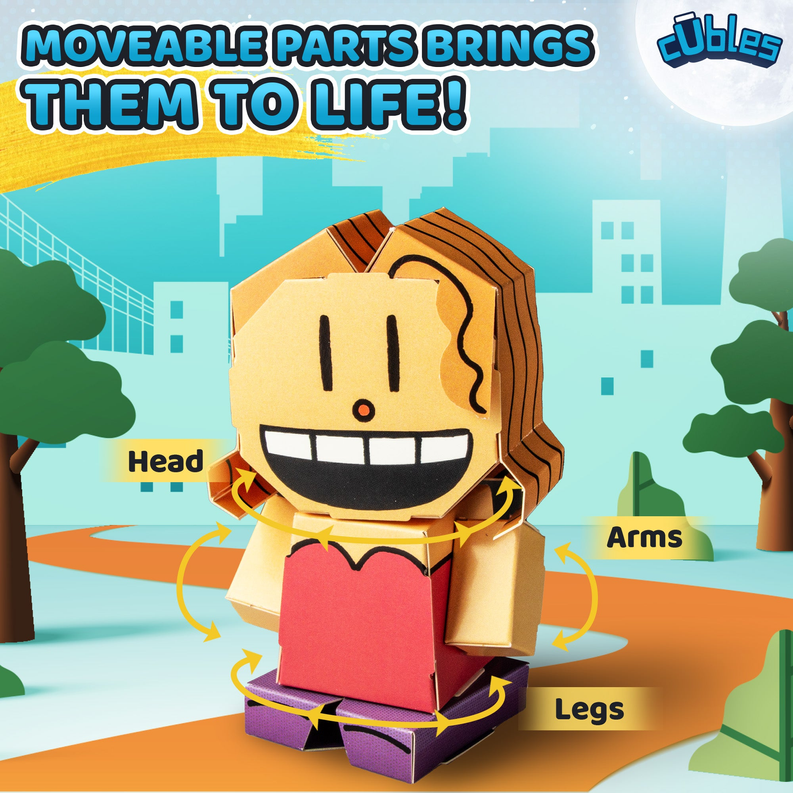 CUBLES Toy Building Set, 3D Puzzle Meets Origami Kit, STEM Toys - Yolay