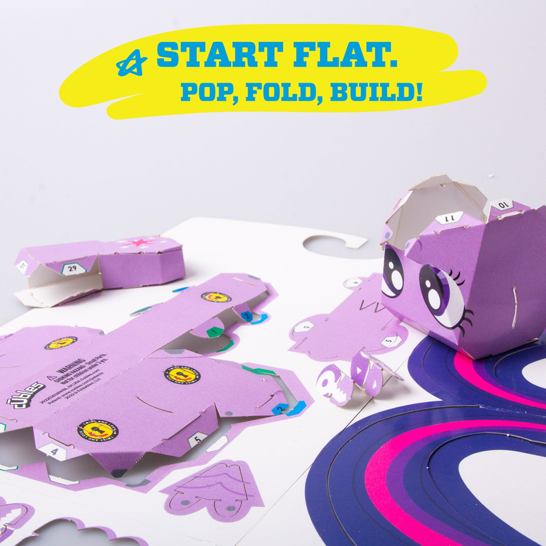 CUBLES My Little Pony 3D Buildable STEM Toy