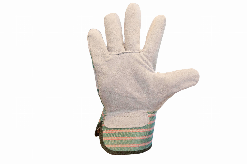 Kids Work and Gardening Gloves with Rubberized Safety Cuff
