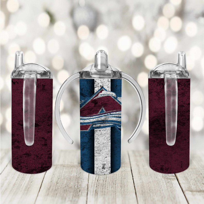 Scarlet/Navy/White Kid Sippy Cup