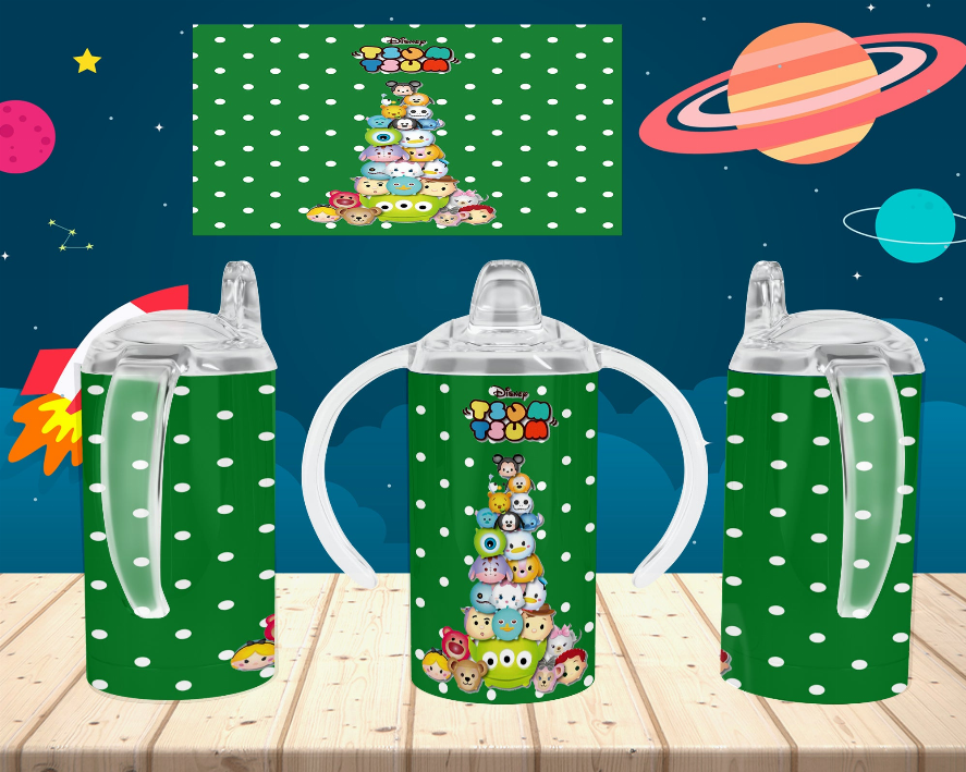 Tsum Tsum/Green Kid Sippy Cup