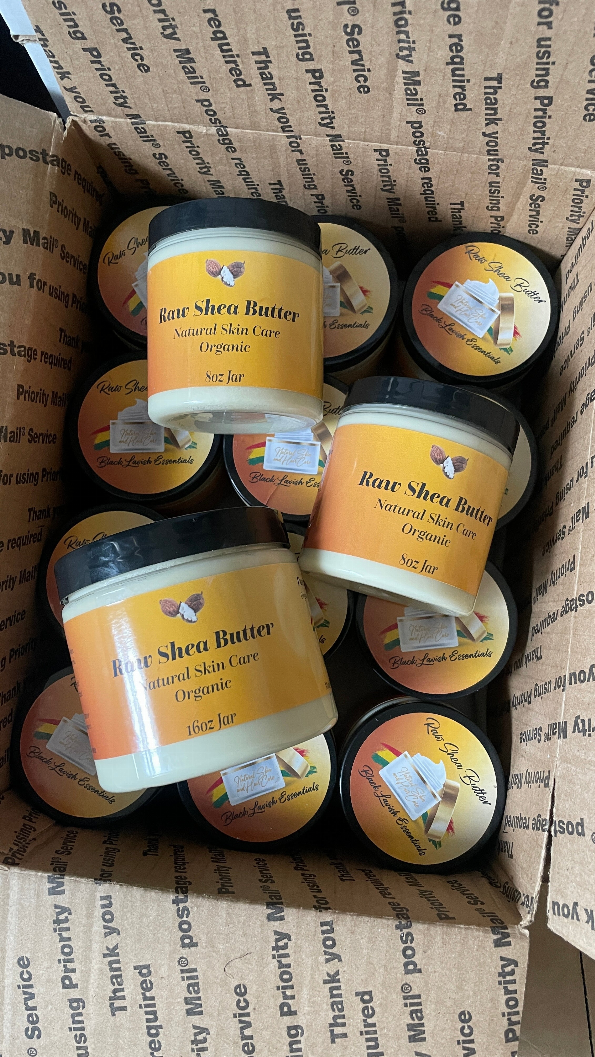 Organic and Raw African Shea Butter