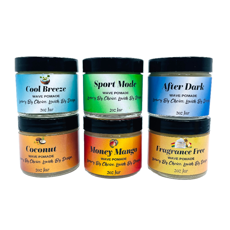 Non-Greasy Hair Styling Pomade For 360 Waves