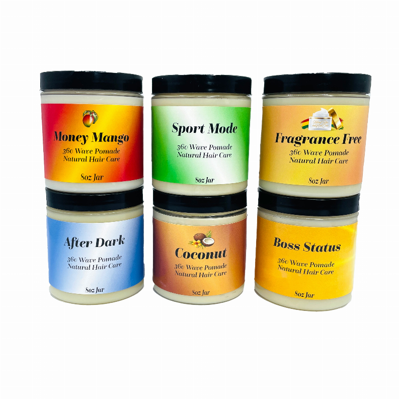 Non-Greasy Hair Styling Pomade For 360 Waves