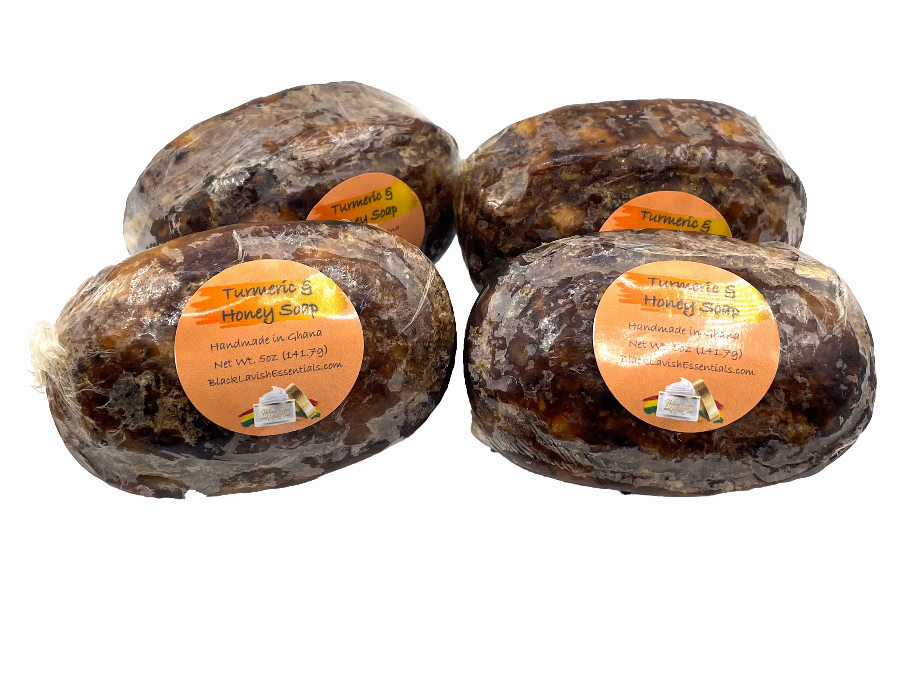 Turmeric & Honey Black Soap Bundle