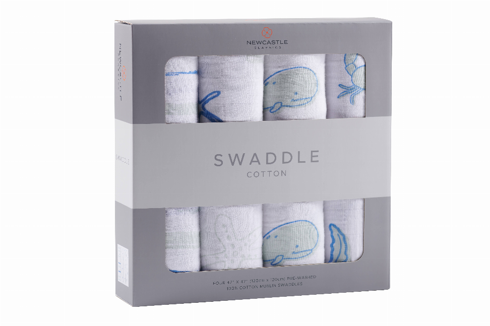 Ocean Friends Swaddle