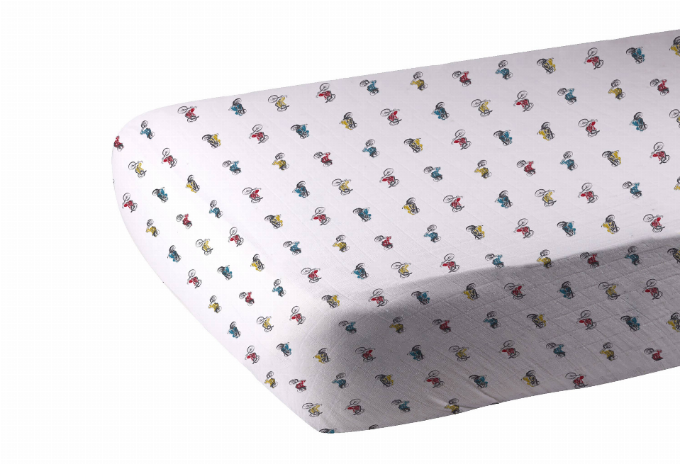 Vintage Motorcycles Crib Sheet