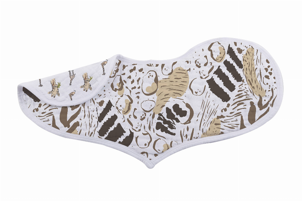 On The Savannah Heart Bibs