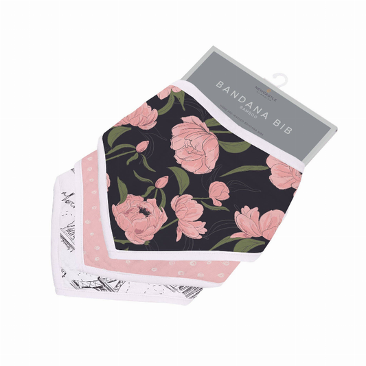 London, Paris, New York Bandana Bib