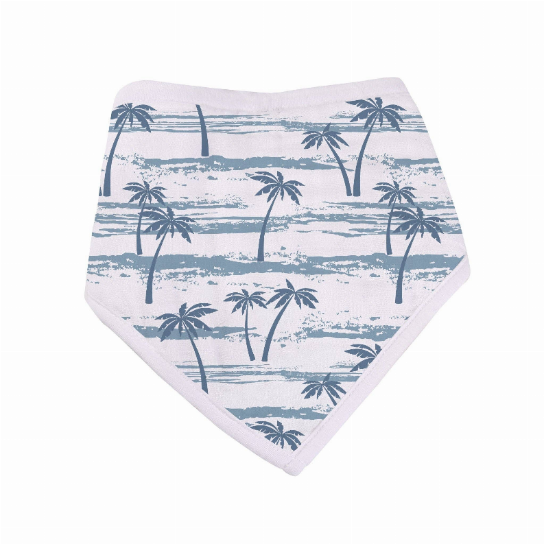 Ocean Tides Bamboo Bandana Bibs