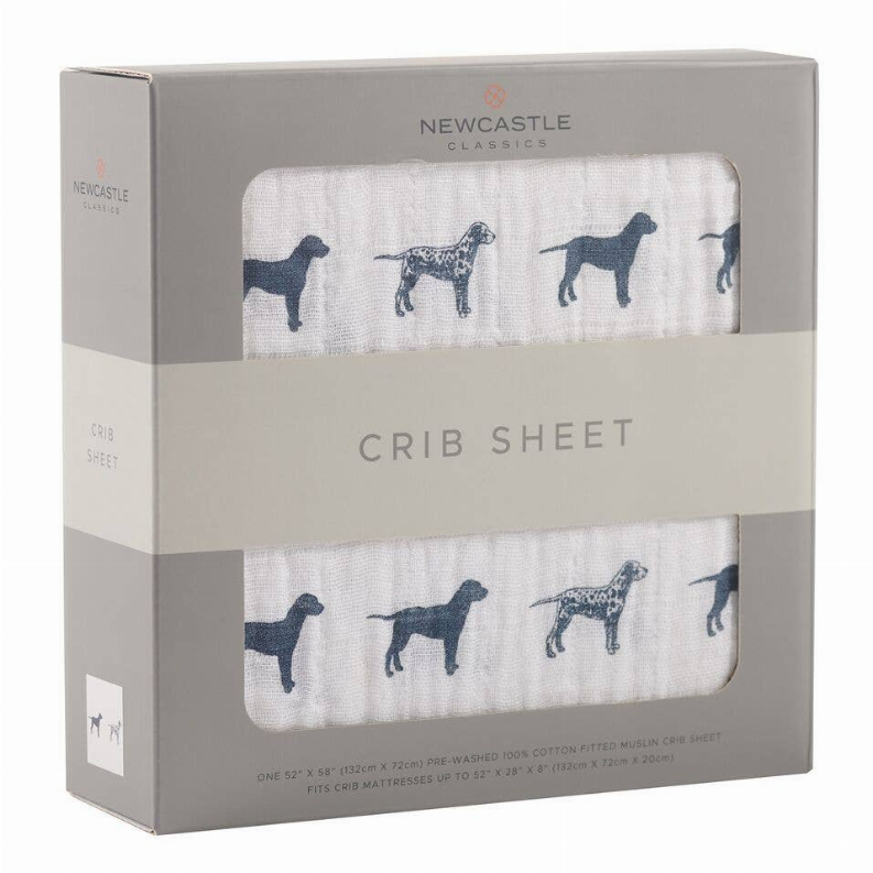 Dalmatian Cotton Crib Sheet