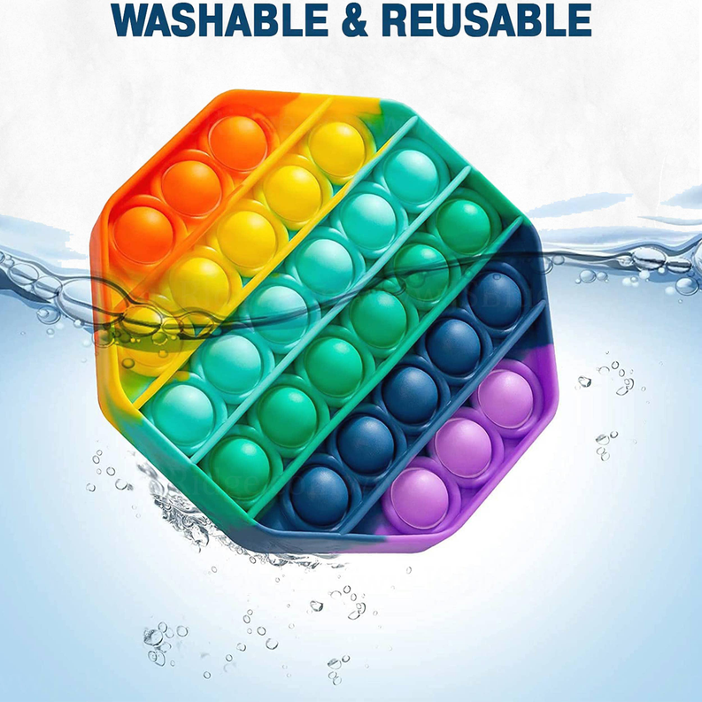 Octagon Shape Pop Bubble Fidget Toy