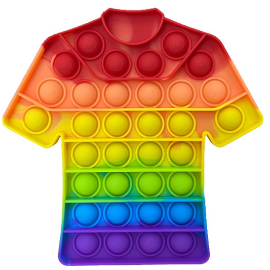 T-Shirt Pop It Fidget Anti-Stress Kids Toys