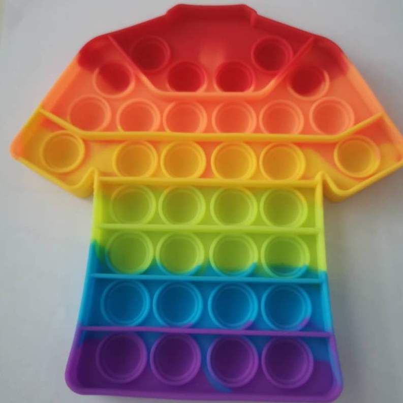 T-Shirt Pop It Fidget Anti-Stress Kids Toys