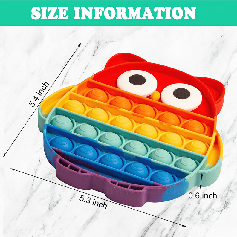 Owl Pop it Fidget Toys for Kids
