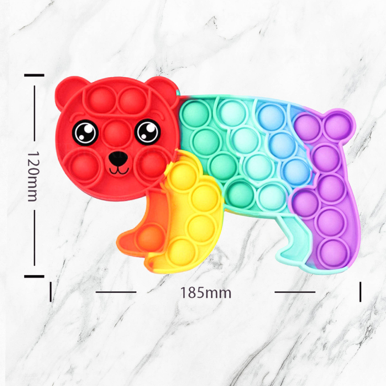 Zoo Animal Pop it Fidget Toys - Panda