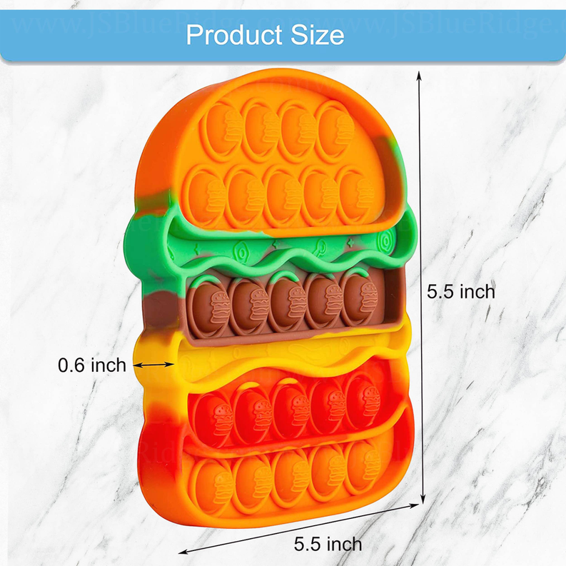 Pop it Fidget Toys Hamburger Toy