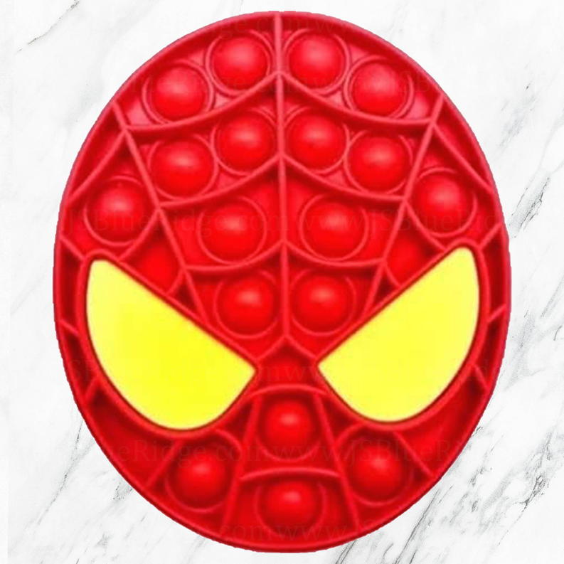 Spider Face Pop It Fidget Toys for Kids