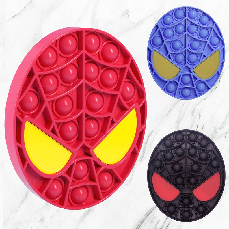 Spider Face Pop It Fidget Toys for Kids
