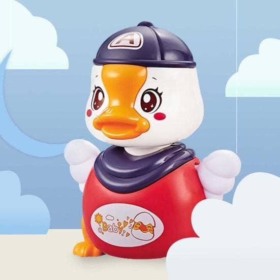 Swing Duck Toy with Light Effects Rotating Super Trick