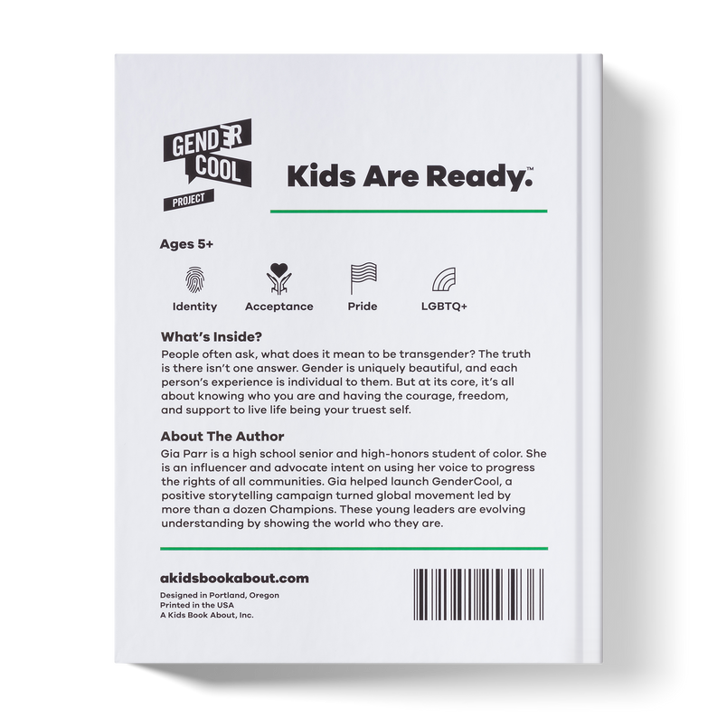 A Kids Book About Being Transgender