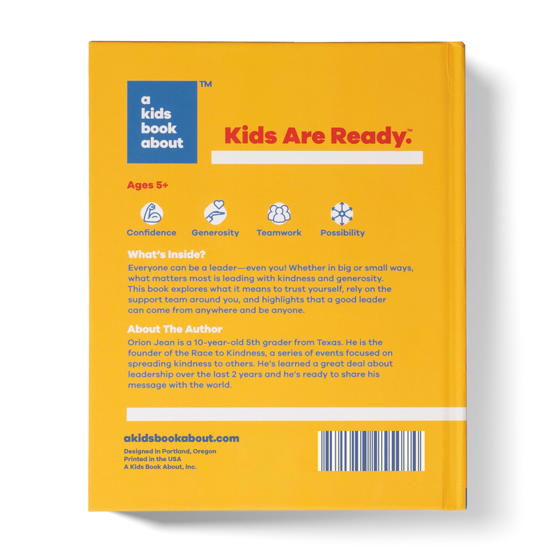 A Kids Book About Leadership