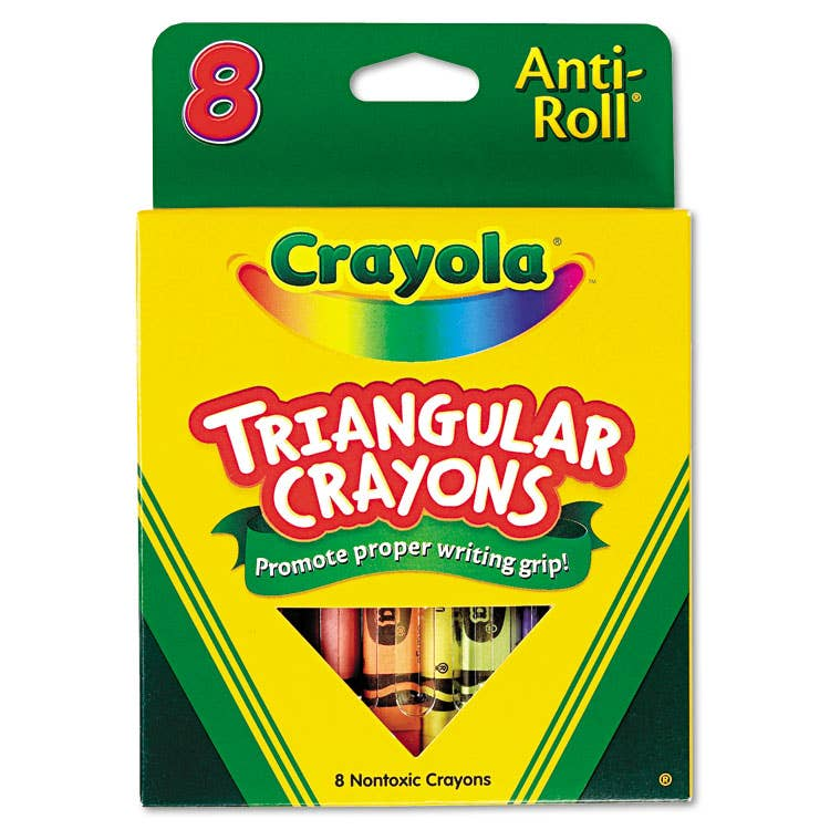 Large Anti-Roll Crayola Crayons