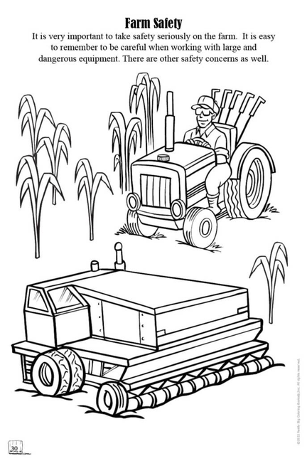 Food and Fun on the Farm Big Coloring Book