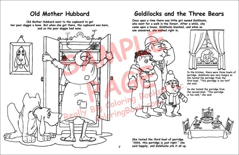 Fairy Tales and Nursery Rhymes LapTop Coloring...