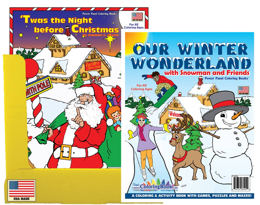 Christmas Fun Coloring Books