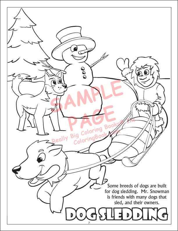 Our Winder Wonderland Coloring Book