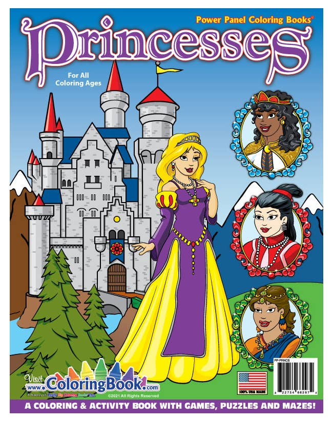 Princesses Coloring Book