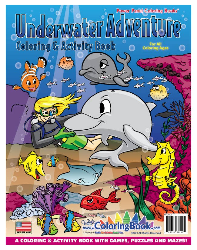 Underwater Adventures Coloring Books