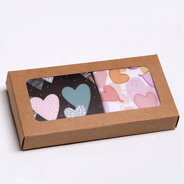 Hearts Face Masks Gift Box