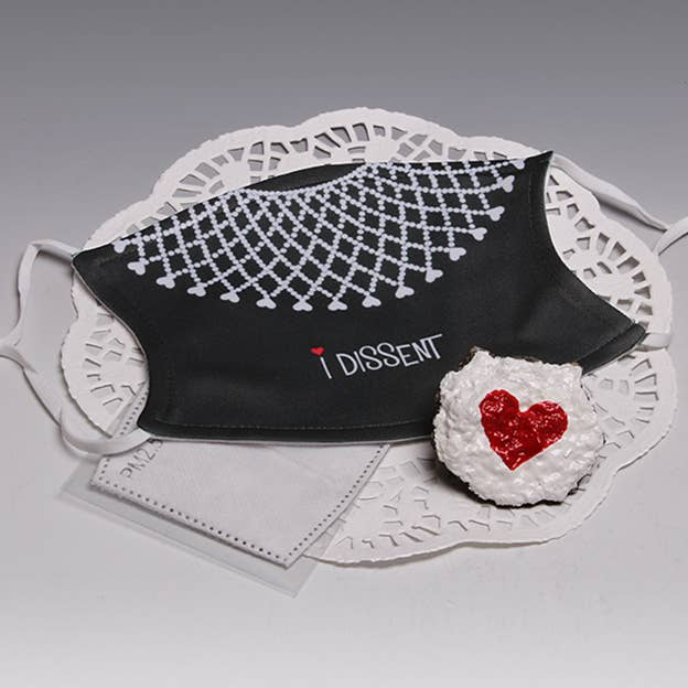 RBG "I Dissent" Face Mask