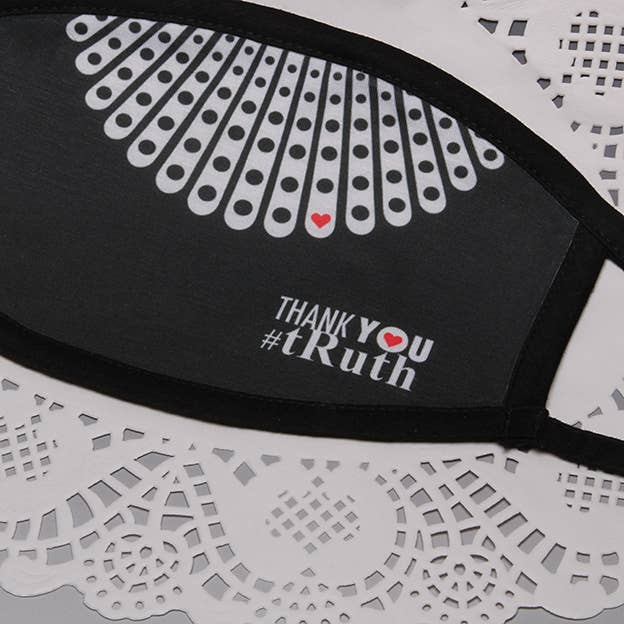 RBG "Thank You" Face Mask