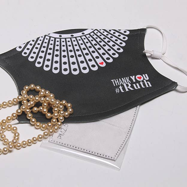 RBG "Thank You" Face Mask