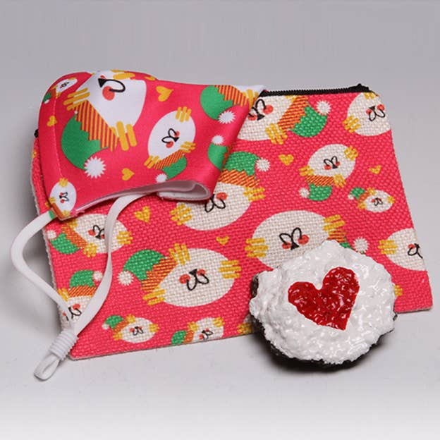 ADJUSTABLE Meowy Christmas Face Mask