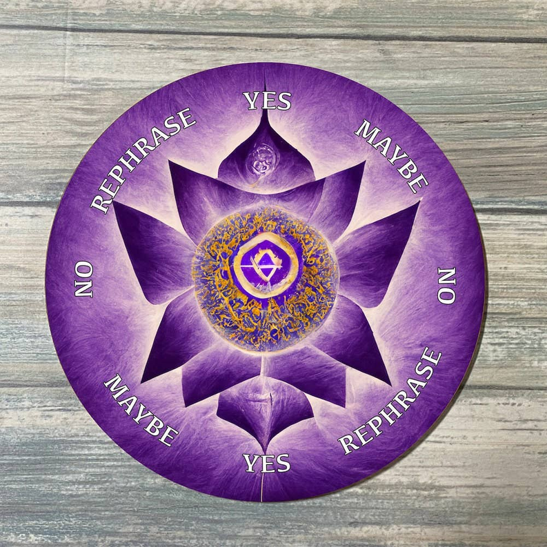 Crown Chakra Pendulum Board