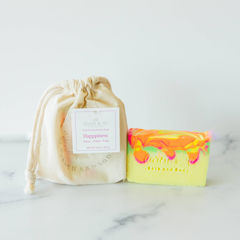 Happiness Soap Slice
