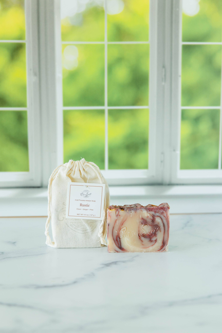 Rustic Soap Slice