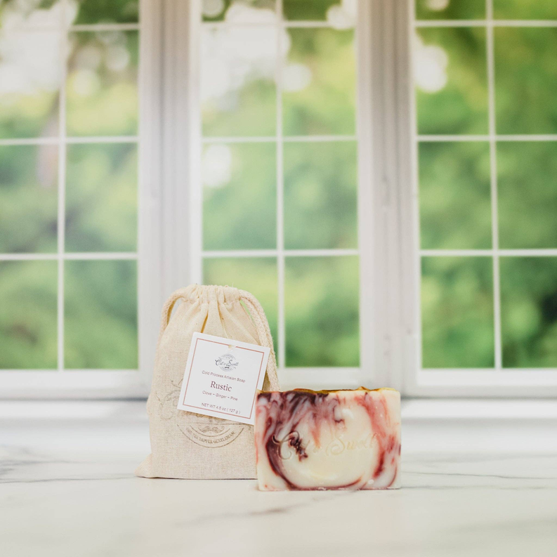 Rustic Soap Slice