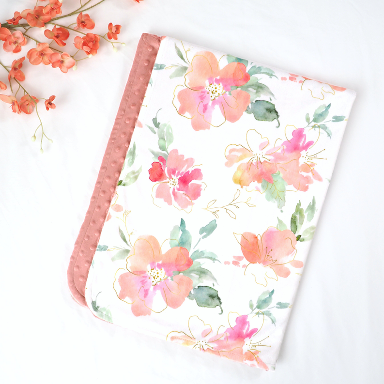 Honey Lemonade - Premium Baby & Toddler Minky Blanket