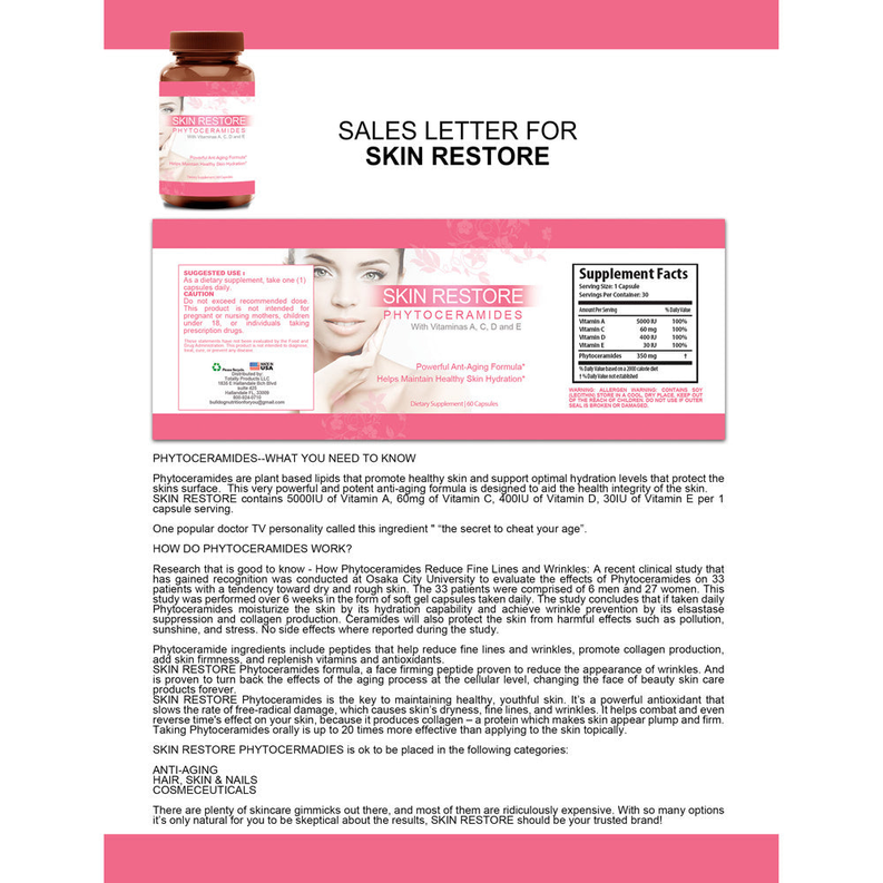 Skin Restore Phytoceramides (60 Capsules)