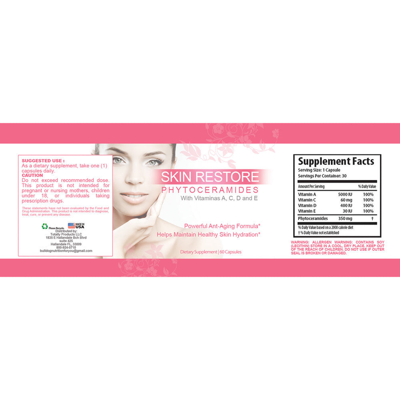 Skin Restore Phytoceramides (60 Capsules)